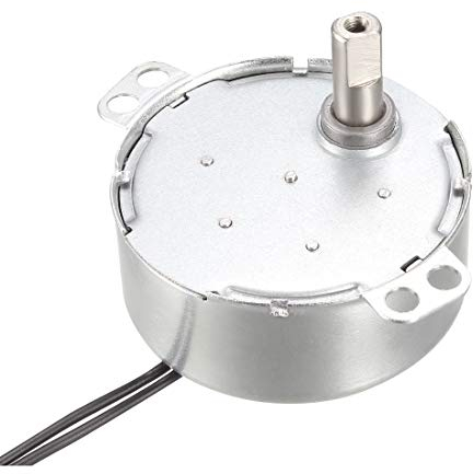 sourcing map Elektromotor Synchron Drehteller Synchronmotor 220-240 VAC 50/60Hz 4W CW 5-6RPM