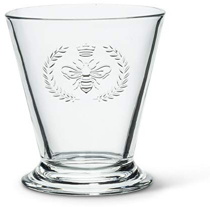 Abbott Collection 27-Royal-of Bee in Crest Trinkglas, transparent