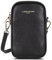 LANCASTER | Dune - Pochette smartphone Cuir de Vachette Grainé Noir