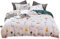 Dinosaurier Kinder Bettwäsche Set Niedlichen Karikatur Tier Bettdecke Für Mädchen Kawaii Karikatur Dinosaurier Bettbezug Weiche Mikrofaser Wende Tagesdecke Mit 1 Kissenbezug, Reißverschluss, 135x200