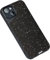 Mous - Hülle für iPhone 13 Mini - Gesprenkelter schwarzer Stoff - Limitless 4.0 - Handyhülle iPhone 13 Mini MagSafe-Kompatibel Case - Schutzhuelle