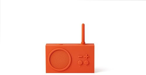 Lexon TYKHO 3 Altoparlante Bluetooth + Radio FM - Arancio