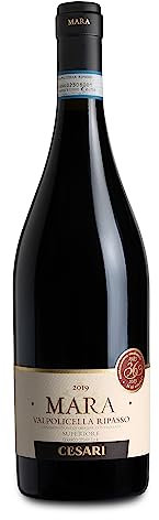Cesari Valpolicella Ripasso DOC Superiore 2021 - Vino Corposo, Profumato e Vellutato - 13,50% vol. - Bottiglia da 750 ml