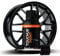 Xtremeauto Gloss Black Wheel Touch Up Paint Alloy Scratch Repair Car Rim Kit - Easy To Use Simple Application 'All In One' Bottle With Brush (Gloss Black), 30 ml (Pack of 1) (XABAWTU)