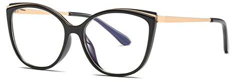 Global Glasses Blockieren Blaulicht Gaming Brille Computerbrille Blaulichtfilter Brille Blaulichtblockierend Frauen Männer Schmetterling Brille Schwarz