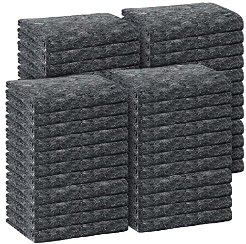 Newwiee Textile Moving Blankets 54 x 72 in, 32 Pack, Tear Resistant
