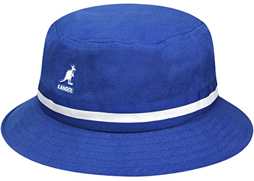 Kangol Stripe Lahinch Low Cup Hat Unisex Adult, Mykonos Blue, XXL