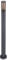 GLOBO Wegeleuchte Pollerleuchte außen Gartenlampen anthrazit IP44, Standleuchte Terrasse Balkon, Edelstahl rauchfarben, 1x E27 Fassung, DxH 12,7x110cm