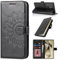 ELTEKER Hülle für Samsung Galaxy S24 Ultra Handyhülle Klapphülle Lederhülle mit Kartenfach und Ständer,Schutzhülle Handytasche Hülle für Samsung Galaxy S24 Ultra, Schwarz