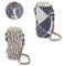 WJUAN Flaschenhalter 2 Stück, Stilvolle, Farbenfrohe Leinwand, Flaschentasche, Mit verstellbarem Schultergurt, Trinkflasche Beutel, Perfekt für Outdoor-Sport, Reisen oder Pendeln