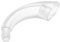 LT Easiyl 1pc Hearing Aid Replacement Ear Hook Transparent Plastic Ear Hook Hearing Aid Accessories Compatible with Signia Run Fun Fast Prompt