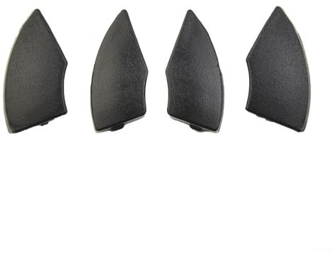 4 pz Auto CD Button Removal, Radio Button 4 Trim Covers Per Fiat 500 Radio Pulsanti Kit Essenziale Per Rimozione, 2008+