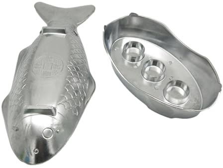 Plateaux De PoissonPlateaux Alimentaires | Ensemble De Pots En Aluminium En Forme De Plaque De Poisson- Plateau Pour Le Service De PoissonPour Four, Barbecue, Camping, Intérieur Et Extérieur Paquet