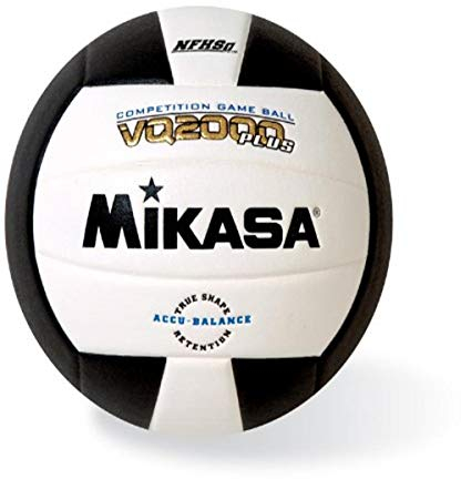MIKASA VQ2000 Micro Cell Volleyball (schwarz)