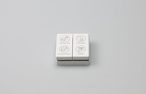 Eltako Funksensor Mini-Handsender, 1 Stück, reinweiß, FMH4-RW