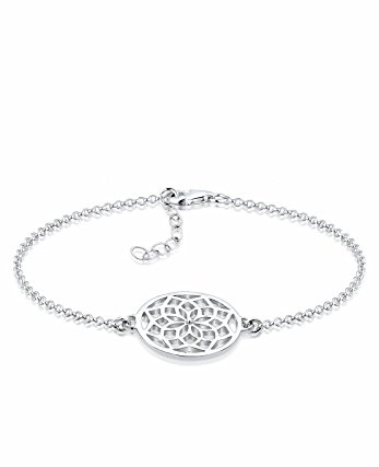 Elli Armband Damen Traumfänger Symbol Boho Hippie in 925 Sterling Silber