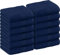 Utopia Towels - Lot de Serviettes de Luxe 30 x 30 CM Bleu Marine - Serviettes de Toilette et Gants de Toilette en Flanelle très absorbants (Lot de 12)
