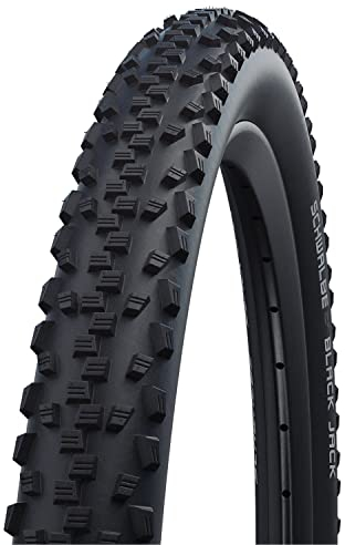 SCHWALBE Black Jack Hs407 2018 Cubierta 26X2.10, Deportes al Aire Libre, Ciclismo,Ruedas de Bicicleta, Negro, Size 26 x 2.10