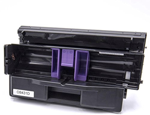 vhbw Trommeleinheit kompatibel mit Oki MB471, MB471 W, MB472 DW, MB491, MB491 Plus, B512 DN, MB461 Laser-Drucker Schwarz