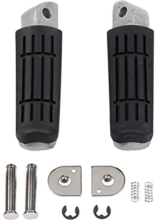XMT-MOTOR Repose-pieds Moto Passager Arrière Pédales Pied Peg footrest pour Yamaha FJR1300 FZ1 FZ6 FZ6R FZ400 XJR400 XJR1200 XJR1300 XJ6
