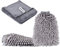 SYCESS 2PCS Gant de Lavage Microfibre de Chenilla à Voiture Absorbante avec 1PCS Chiffons de Nettoyage en Microfibre Chiffon de Séchage Douce pour Essuyer Voiture après Lavage, Nettoyer Les Traces