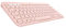 Logitech K380 Kabellose Bluetooth-Tastatur, Multi-Device & Easy-Switch Feature, Windows- und Apple-Shortcuts, PC/Mac/Tablet/Handy/Apple iOS+TV, US QWERTY-Layout - Rose