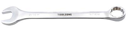 AB Tools 9/16 Whitworth Combination Spanner Chrome Vanadium Steel 300mm Wrench