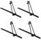 VDP 4X Porte-vélo Orion + porte-bagages en acier rapide compatible avec BMW X1 (E84) 2009-2015