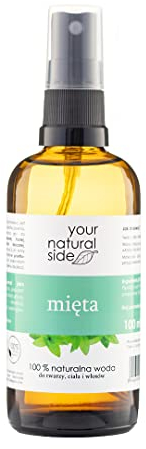Your Natural Side Minze Pflanzenwasser | Pfefferminzblätter Hydrolat 100 ml | Mentha Piperita