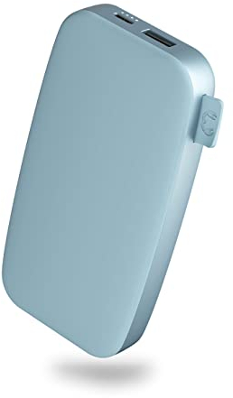 Fresh 'n Rebel Powerbank 12000mAh - USB-C in & Out - Schnelles Aufladen (Fast Charge 20W) - 6 Sicherheitsmerkmale - Tragbarer externer Akku für iPhone und Android (Dusky Blue)