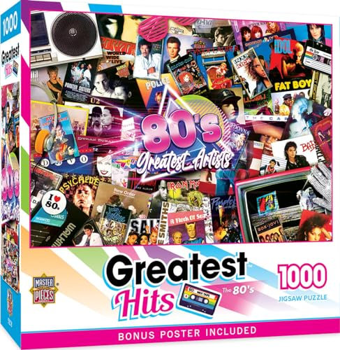 Greatest Hits – 80er-Jahre-Puzzle, 1000 Teile