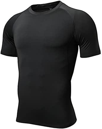 ATRACTIVOLL Maglietta Uomo, Maglia a Manica Corta Asciugatura Rapida Fitness T-Shirt da Sport per Corsa Palestra Fitness