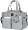 SUPROMOMI Wickeltasche Tote: Große Tragetasche Baby Tasche Junge Wickeltasche Stilvolle Mädchen Wickeltasche, Schulter Mama Tasche, GRAU, X-Large