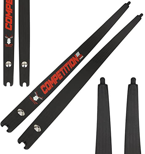 Wurfarme Jackalope Competition C55-24-50 lbs - ILF, für Tunierschützen perfekt (36 lbs, Long)