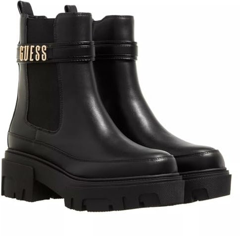GUESS Stivaletto Donna Nero Fl8yea ele10