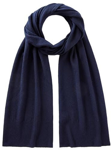 United Colors of Benetton Damen Gestrickter 1002du01e schal, blau, Einheitsgröße