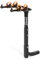 Soarify Portabici per auto, SUV, camper, gancio di traino 2, fino a 31,8 kg, cinghie in gomma, rilascio inclinabile, con gancio da 5,1 cm per auto (2 biciclette)