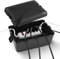 Extra Large Weatherproof Electrical Box, 7 Way Outdoor Junction Box (12.6 * 8.3 * 5.2 inch), IP54 Waterproof Outdoor Socket Box, Protect Outlet, Plug, Socket, Timer, Power Strip