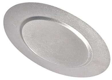 CRILSTYLEO Edelstahlplatte Süßigkeitenschale Obsttablett Cupcake-Behälter edelstahlteller edelstahlblech Besteck Haushaltsgeschirr Lebensmittel-Display-Teller Rostfreier Stahl Silver