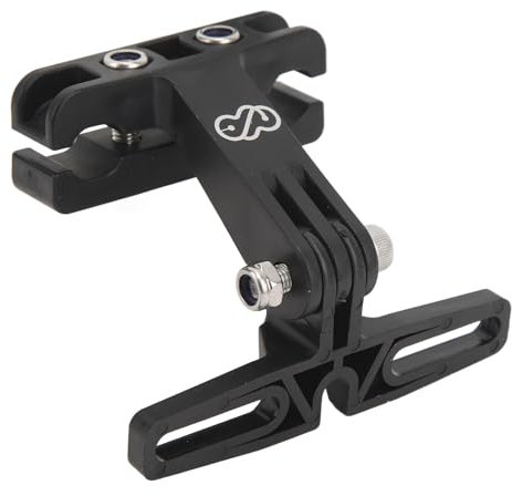 Bike Rear Saddle Tail Light Mount Bracket,Cycle Rack,Ebike Rear Light Bracket,Ebike Electric Saddle Taillight Mount Holder Number Plate Holder Bracket Frame for Sport Camera