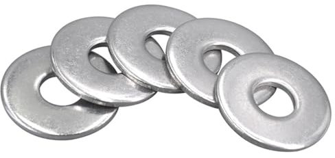 Rondelles plates Rondelle plate large M3-M20 Din9021 en acier inoxydable 304, gros joint métallique, rondelles plates Meson(M5 25PCS)