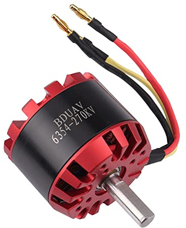 Fozriybefy 6354 270KV 2300W 3-10S Outrunner Brushless Sensorless Motor für -Skateboards mit Allradausgleich