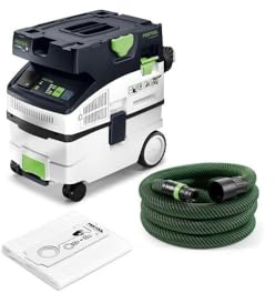 Festool Mobile dust extractor CLEANTEC CTL MIDI I 230V | Compact mobile vacuum with touch control, 5 suction levels, T-LOC Systainer mount & auto-start via power outlet