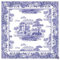 Spode Blue Italian Set of 4 Napkins