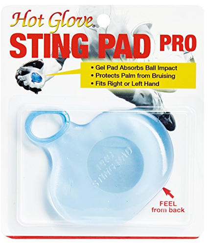 Sting Pad Pro Hand Protector Fits Left or Right Hand for Baseball, Softball, or Hockey