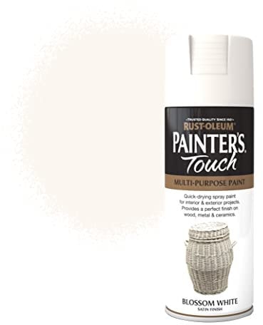 Rust-Oleum AE0050009E8 400ml Painter's Touch Spray Paint - Blossom White Satin