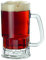 GET 00084-1-SAN-CL-EC Shatter-Resistant Plastic Beer Mug - Stein, 12 Ounce, BPA Free (Set of 12)