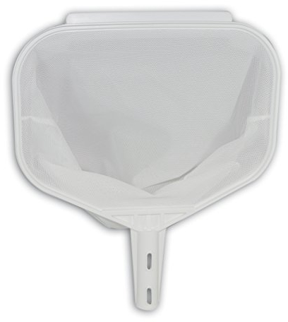 Productos QP | Red de Limpieza para Piscinas, Recogehojas Bolsa para Palomilla, Soporte Polipropileno, Malla Tejida en Poliéster | Blanco | Modelo 500283