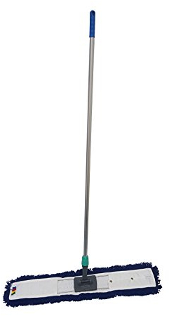 Wischset 60 cm 3-teilig ( 1 x Klapphalter 60 cm 1 x Alu-Stiel 140 cm 1 x Acrylmopp ) Bodenwischset Wischerset Bodenwischer Mopphalter Klapphalter Trockenmopp 60cm