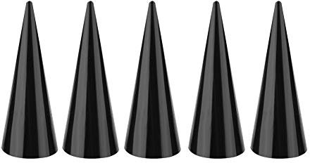 5 pièces porte-bague pour bagues, porte-bague pour bagues, porte-bague pour bijoux, porte-bague pour bijouterie noir